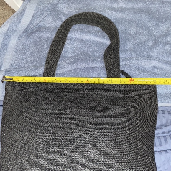 Eric Javits black woven shoulder bag - Picture 7 of 15
